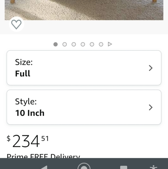 Memory foam mattress - Picture 3 of 7